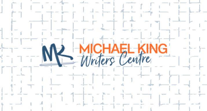 Michael King Writers Centre logo on background