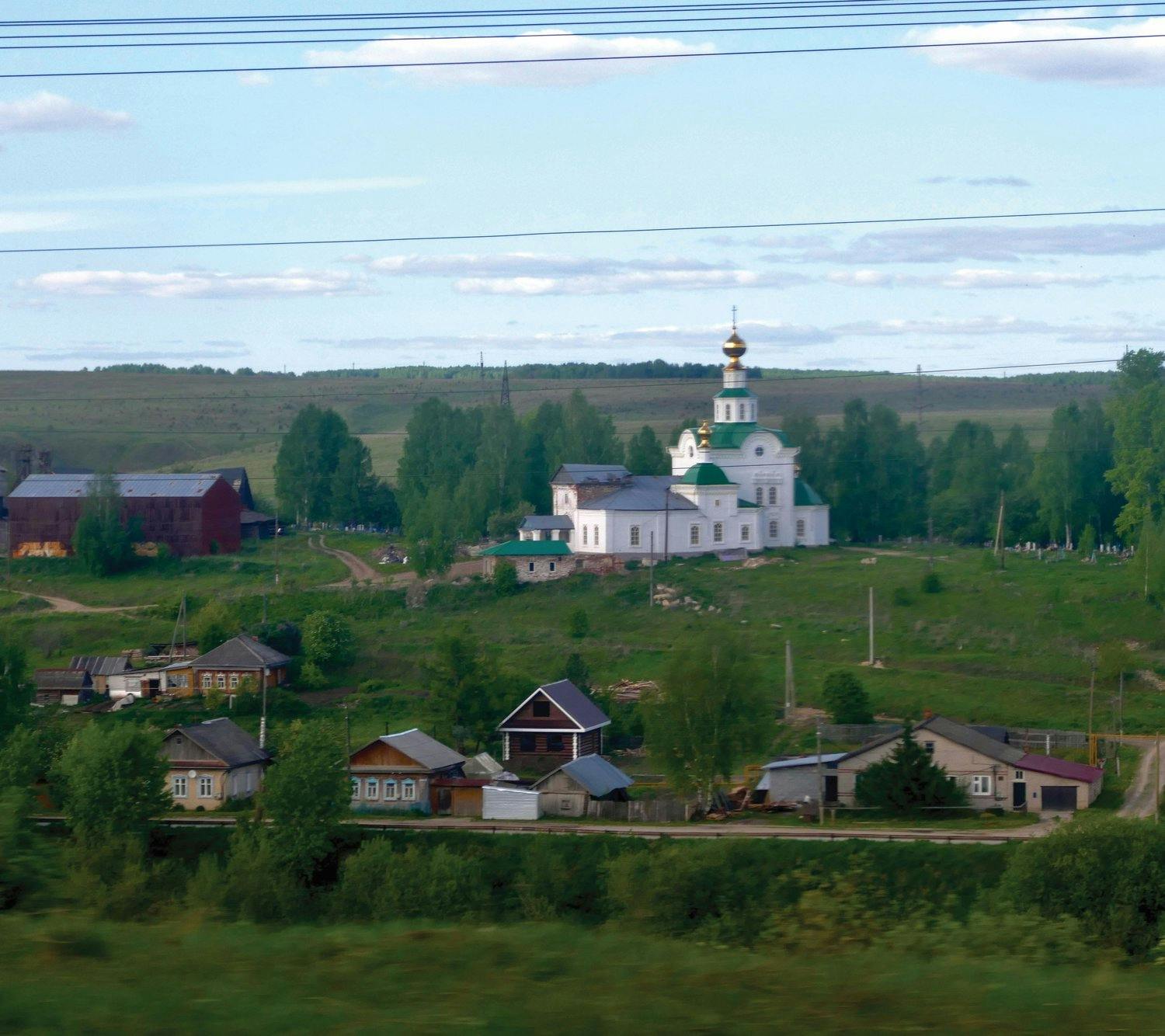 Antipodean express russian countryside