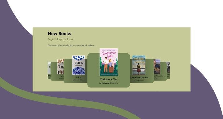 Welcome to the New Kete - new books carousel