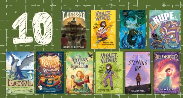 The Aotearoa Junior Fiction and Young Adult Bestseller List — April - May 2026