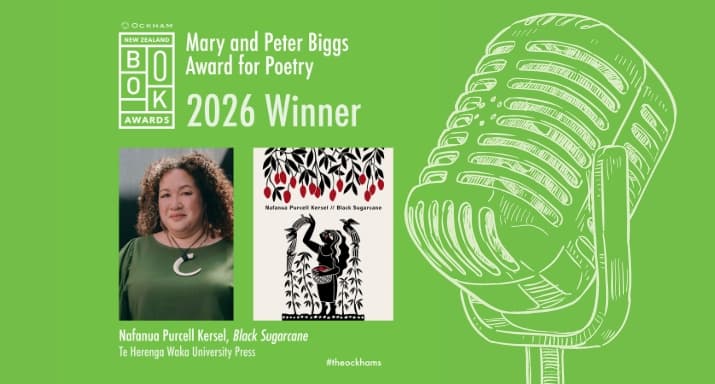Listen: 2026 Ockham NZ Book Award Winner: Poetry